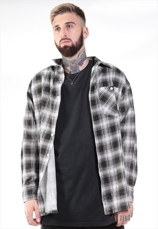 VINTAGE PLAID FLANNEL SHIRT