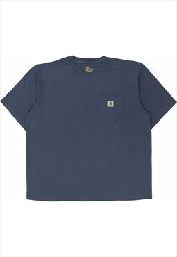 Vintage 90's Carhartt T Shirt Pocket Short Sleeve