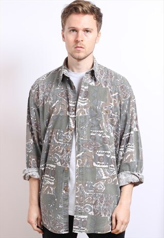 VINTAGE AZTEC NAVAJO SHIRT
