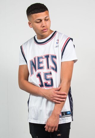 NBA BASKETBALL JERSEY VEST NETS NEW JERSEY BROOKLYN