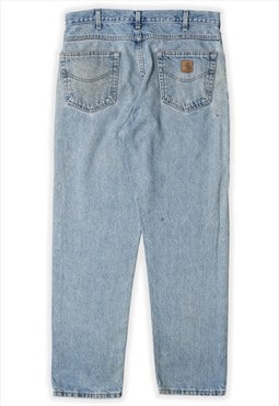 Vintage Carhartt Traditional Fit Workwear Denim Jeans Womens