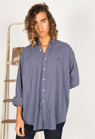 VINTAGE 80S POLO RALPH LAUREN SHIRT / R0203
