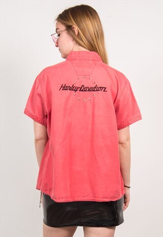HARLEY-DAVIDSON VINTAGE DENIM SHIRT