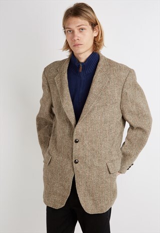 VINTAGE HARRIS TWEED BLAZER