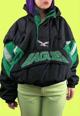 90'S EAGLES PRO LINE NFL STARTER JACKET ZIP ANORAK