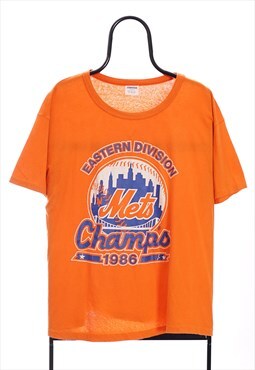 Vintage Starter MLB 80s New York Mets Graphic Sport Tshirt