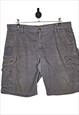 MEN'S CARHARTT  CARPENTER CARGO SHORTS IN GREY SIZE W42