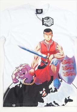 World Soldiers England T-Shirt (White) - Limited Edition