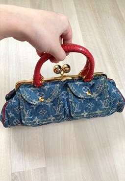 Y2K Louis Vuitton Denim Handbag