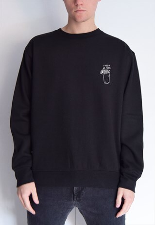 BLACK FRESH AS F-CK SWEATSHIRT