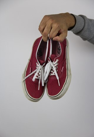 VINTAGE VANS CUTE POLKA DOT TRAINERS