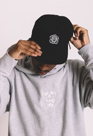 IN BLOOM CAP - BLACK