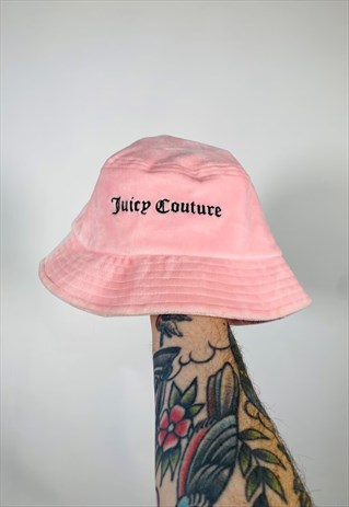 Vintage Juicy couture Velvet Bucket hat 