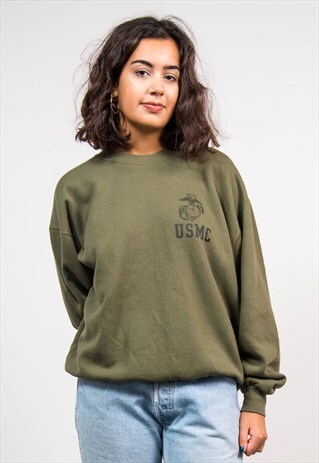 90'S VINTAGE UNITED STATES MARINE CORPS SWEATSHIRT