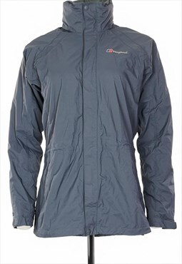 Berghaus AQ2 Rain Jacket With Hood In Grey Size UK 10