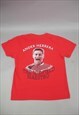 VINTAGE ANDER HERRERA GRAPHIC T-SHIRT IN RED
