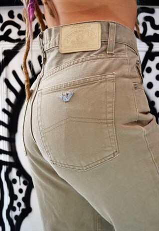 ARMANI BROWN JEANS