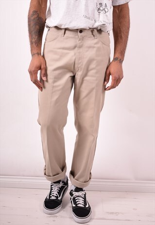 LEVI'S MENS VINTAGE TROUSERS W32 L29 GREY 90S
