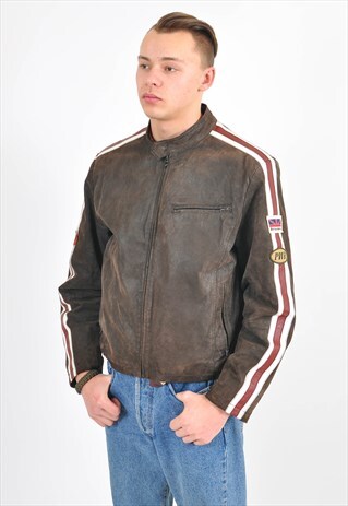 VINTAGE 90'S SUEDE LEATHER JACKET