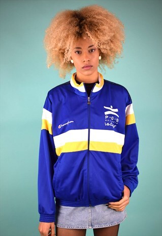 VINTAGE 90'S CHAMPION TRACK JACKET