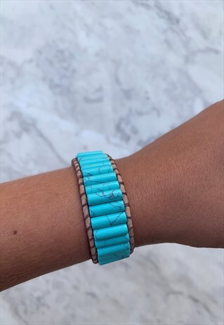TURQUOISE STONE BRACELET