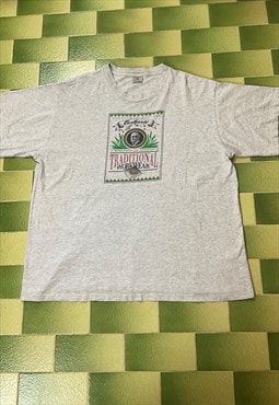 Vintage 90s Carhartt Graphic Workwear T-Shirt Single Stitch