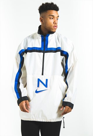VINTAGE 80S 1/4 ZIP NIKE JACKET / S2740