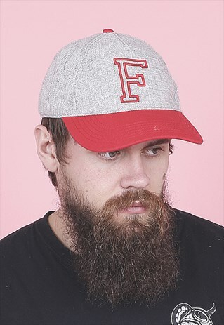 VINTAGE GREY BASEBALL CAP