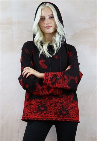 CHINESE PAISLEY HOODIE