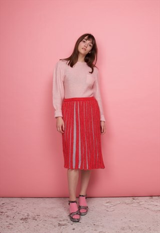 PINK MOHAIR JUMPER