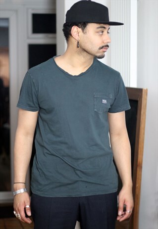 VINTAGE RALPH LAUREN DENIM AND SUPPLY GREY T-SHIRT