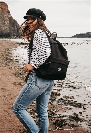 'INSIGNIA' LOGO BACKPACK IN BLACK