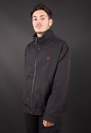 BLACK POLO BY RL HARRINGTON JACKET