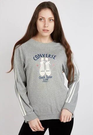 VINTAGE GREY CONVERSE SWEATSHIRT