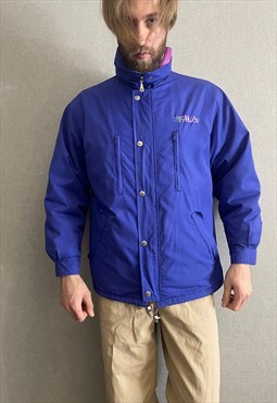 Fila Magic Line vintage SKI jacket with quilt lining jacket