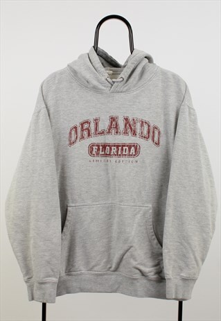 VINTAGE GREY ORLANDO FLORIDA HOODIE