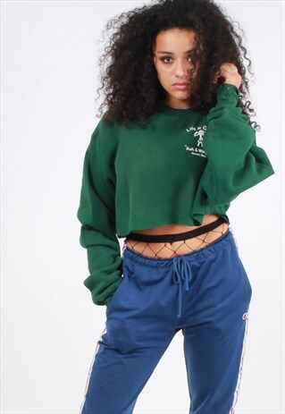 VINTAGE LEE CROPPED SWEATSHIRT