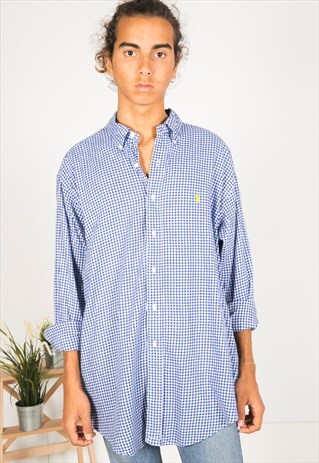 VINTAGE 80S POLO RALPH LAUREN SHIRT / R048