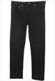 Vintage Black Straight-Fit Levi's Jeans - W33 L32