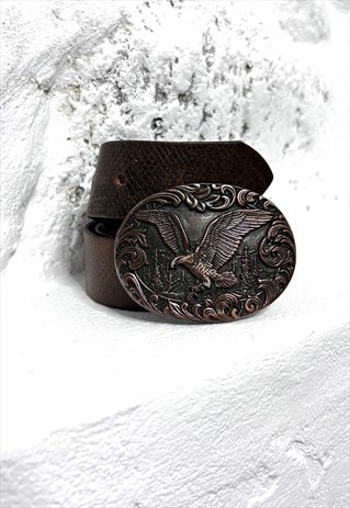 American Style Eagle Buckle Country Belt