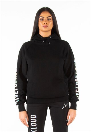 LOUD BLACK HOLOGRAPHIC HOODIE