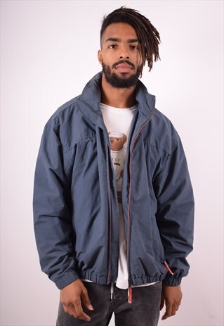 KAPPA MENS VINTAGE JACKET LARGE BLUE 90S