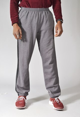 VINTAGE CHAMPION JOGGERS CHARCOAL GREY