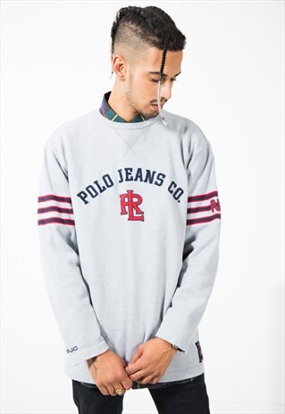 VINTAGE 90'S POLO RALPH LAUREN SWEATSHIRT / S2059