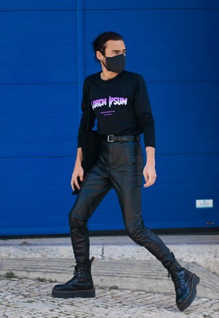LOREM IPSUM ORGANIC LONGSLEEVE MEN