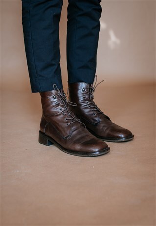 VINTAGE 70S BOHO ANKLE BOOTS