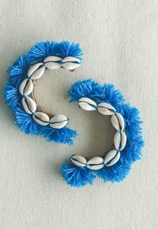 HANDMADE SEASHELL JEWELRY, SEASHELL DANGLE , AQUATIC LIFE