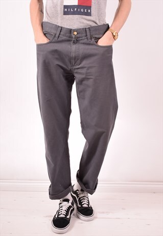 CARHARTT MENS VINTAGE TROUSERS W32 L32 GREY 90S