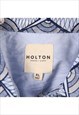 VINTAGE 90'S HOLTON SHIRT SHORT SLEEVE BUTTON UP PATTERNED