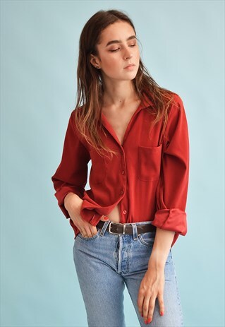 90'S RETRO MINIMALIST SCANDI MOMS SHIRT TOP